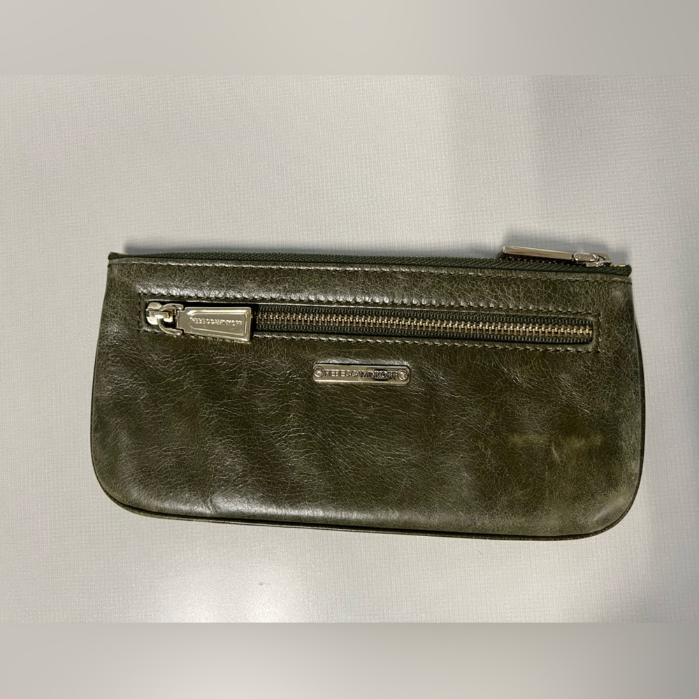 Rebecca Minkoff wallet. Dark green.